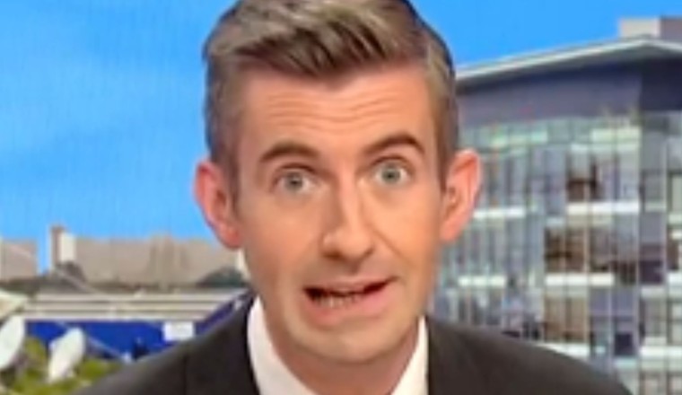 Awkward moment BBC Breakfast host is called out by Ben Thompson live on air after US election snub