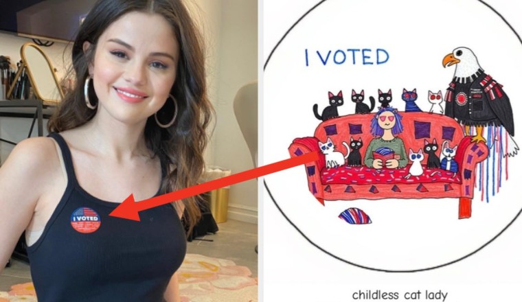 Create Your Own "I Voted" Stickers